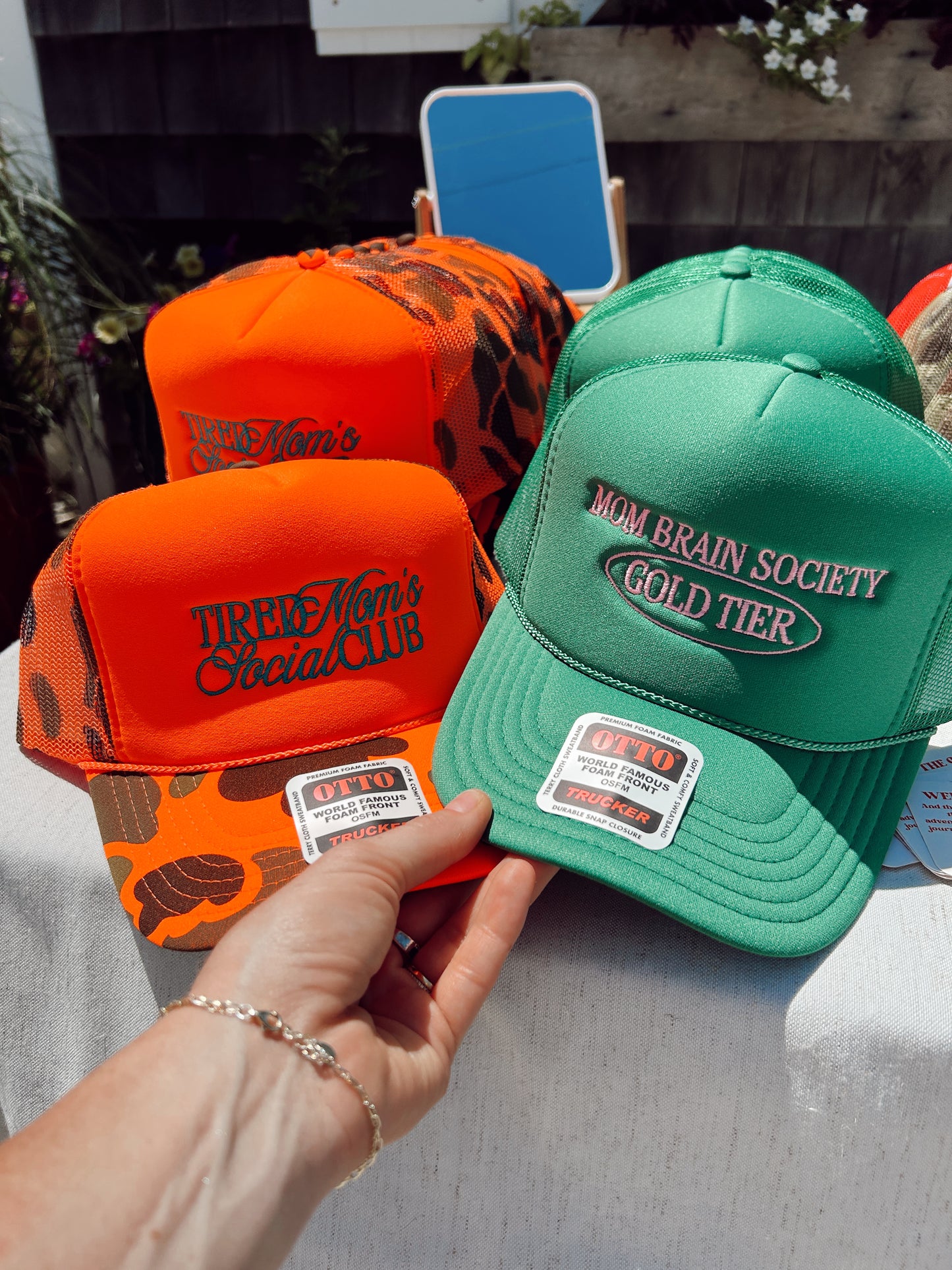 Mom Brain Society Trucker