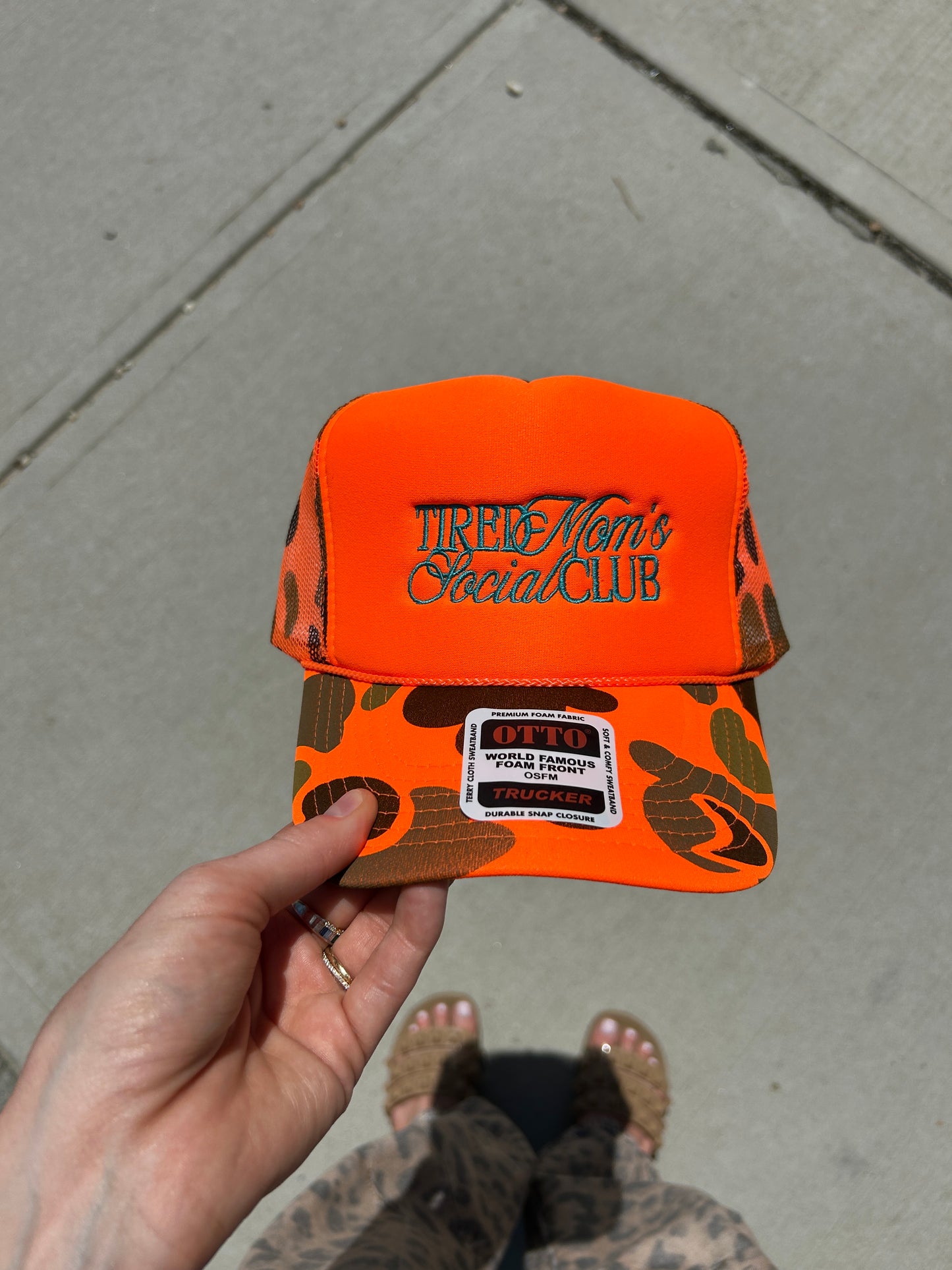 Tired Mom's Social Club Trucker