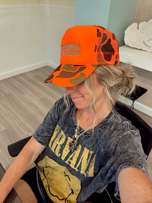 Tired Mom's Social Club Trucker