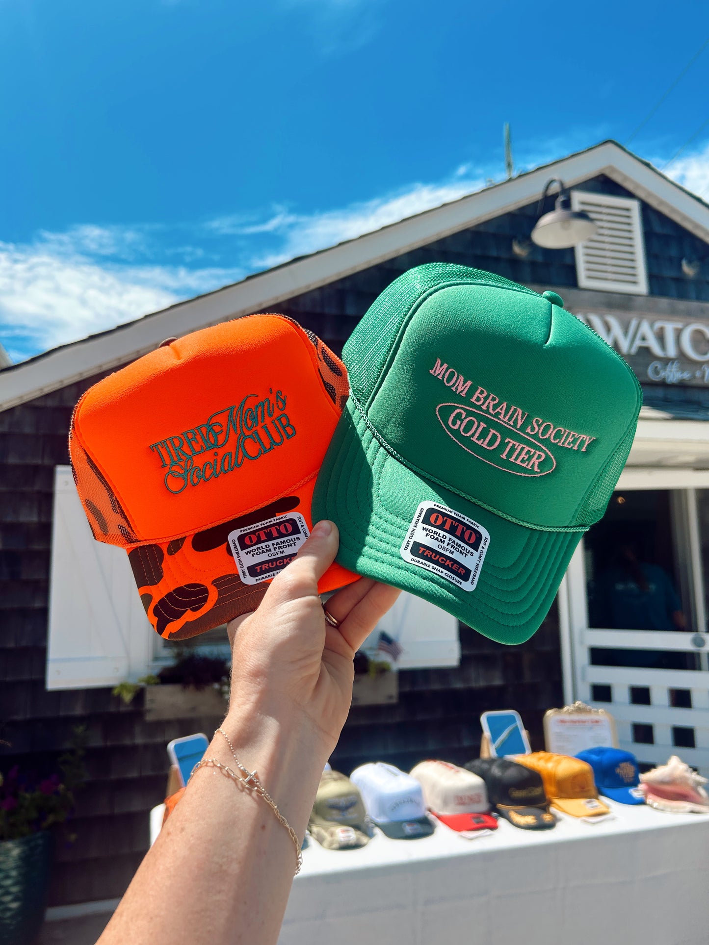 Tired Mom's Social Club Trucker
